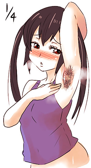 Hairy Armpits Hentai Girls #2