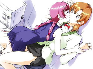 Pure Lesbian Anime-Manga-Hentai Volume 1.