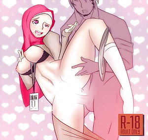 Muslim hijab anime & cartoon