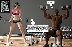 Cindy & Paul at the Gym.
