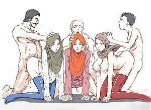 Hijab Hentai Animated